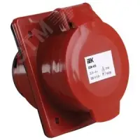 Розетка встраиваемая ССИ-425 3P+PE+N 32А 380В IP44 IEK