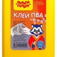 Клей ПВА 125 г Мульти-Пульти &laquo;Енот в Японии&raquo;