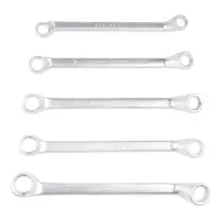 Набор ключей гаечных накидных изогнутых в сумке (6-27 мм) (10 предметов) AVS K2N10M