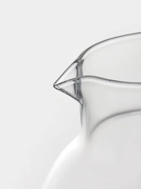 Кувшин &laquo;Розочка&raquo;,1000 мл, стекло, прозрачный, розовый