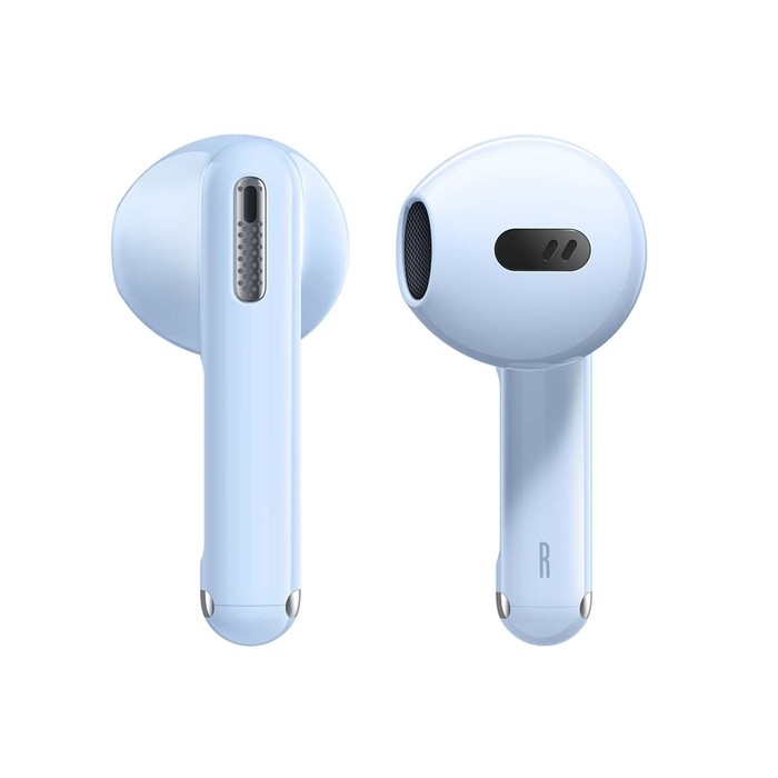 Наушники беспроводные Baseus Bowie WX5, TWS, вкладыши, BT 5.3, 40/400 мАч, синие Наушники беспроводные Baseus Bowie WX5, TWS, вкладыши, BT 5.3, 40/400 мАч, синие