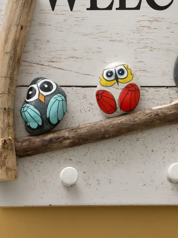 Вешалка WELCOME, 31×6.5×21 см, дерево албезия Вешалка WELCOME, 31×6.5×21 см, дерево албезия