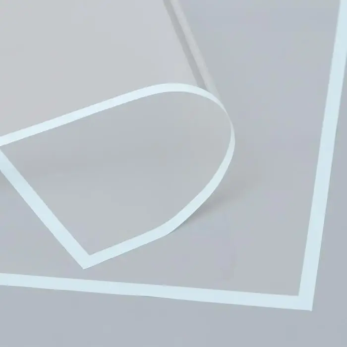 Пленка для декора и флористики, глянцевая, однотонная, голубая, «Полоса», лист 1 шт., 58×58 см Пленка для декора и флористики, глянцевая, однотонная, голубая, «Полоса», лист 1 шт., 58×58 см