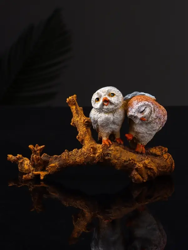 Фигура Фигура "Совушки, первая любовь" 8х13.7х5.7 см