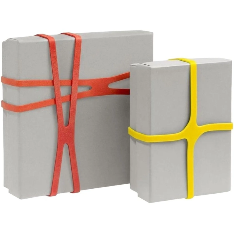 Резинка крестообразная Attache Х-образная, 180х11х1 мм, 25 шт, ассорти