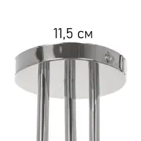 Люстра &laquo;Муза&raquo; 3&times;40 Вт Е27 хром