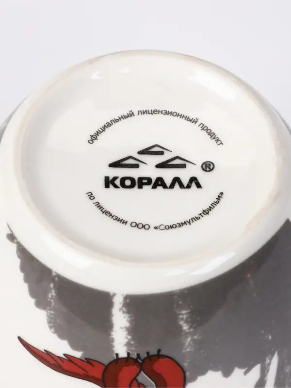 Кружка КОРАЛЛ &laquo;Жил был пёс&raquo;, 380 мл, фарфор, белая