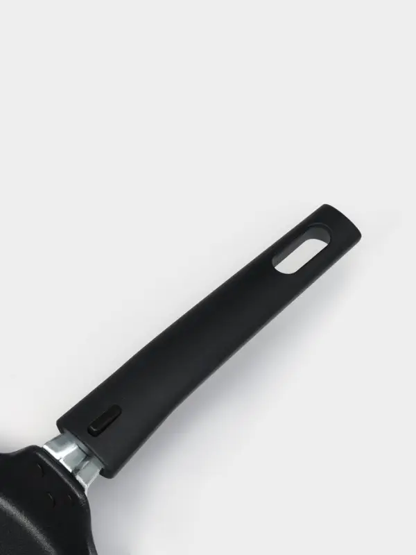 Сковорода блинная KUKMARA &laquo;Традиция&raquo;, d=24 см, съёмная ручка, антипригарное покрытие, алюминий, чёрная