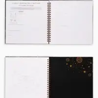 Дневник таролога, твёрдая обложка, 20&times;20 см, 85 л. &laquo;Черный&raquo;