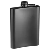 Фляжка Alcohol, нержавеющая сталь, 240 мл, 8 oz