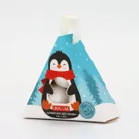 Бомбочки для ванны «Пингвин», 3 шт х 40 г, снежный маршмеллоу, URAL LAB