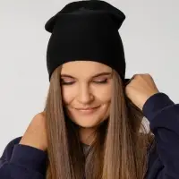 Шапка Hey, черная
