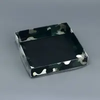 Коробка сборная с PVC крышкой, &laquo;23 Февраля&raquo;, 16&times;16&times;3 см