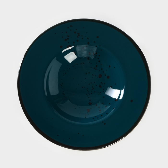 Тарелка керамическая для пасты «Бирюза», d=29 см Тарелка керамическая для пасты «Бирюза», d=29 см