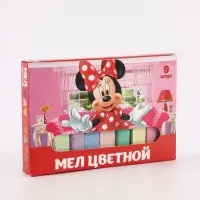 Мелки цветные для асфальта и школьной доски 9 шт. &laquo;Мышка&raquo;