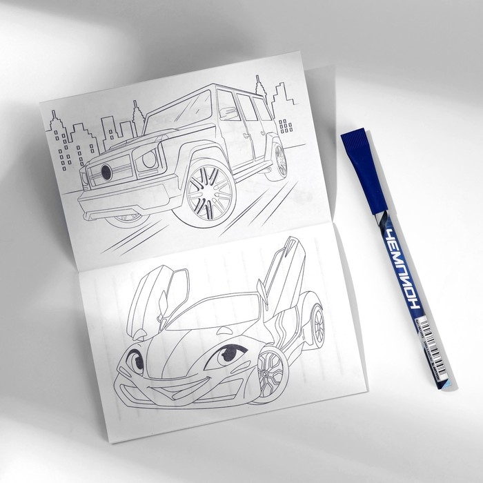 Блокнот с раскраской А6 и шариковая экоручка «Будь на высоте» Блокнот с раскраской А6 и шариковая экоручка «Будь на высоте»