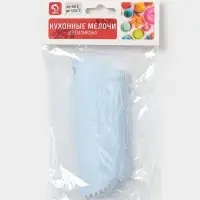 Трубка для чистки чеснока Доляна &laquo;Тирик&raquo;, 12&times;3.5 см, голубая