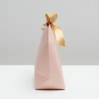 Пакет подарочный, упаковка, &laquo;Best wishes&raquo;, 19&times;20&times;9 см