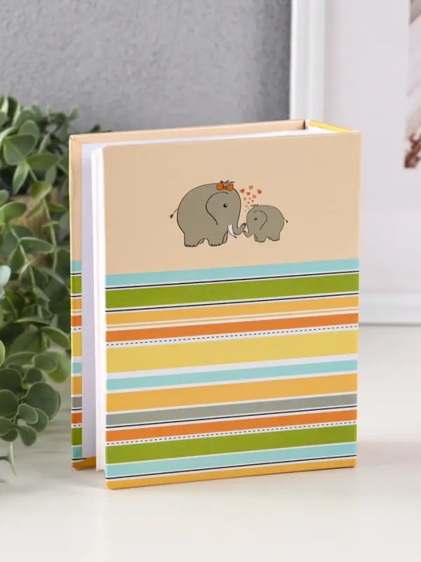 Фотоальбом 100 фото "Мишка" 10X15см, ПП карм.