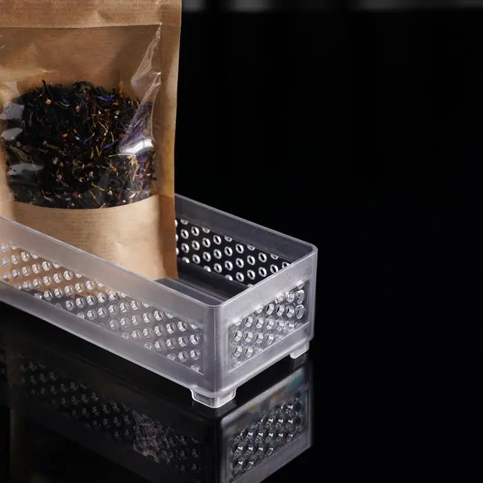 Корзина для мелочей Доляна, пластик, 23,5×7,5×5 см, цвет прозрачный Корзина для мелочей Доляна, пластик, 23,5×7,5×5 см, цвет прозрачный