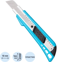Нож универсальный Topfort 18 мм пластиковый мет направл