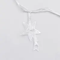 Гирлянда &laquo;Нить&raquo; 5 м с насадками &laquo;Комета&raquo;, IP20, прозрачная нить, 20 LED, свечение мульти (RG/RB), мигание, 220 В