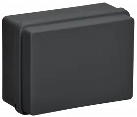 Коробка распаячная КМ41242 для открытой проводки  150х110х70мм IP55 10 гермовводов черная (RAL 9005)IEK