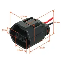 Разъём 3 pin с проводами для датчика фазы Mitsubishi Lancer IX, Hyundai Getz