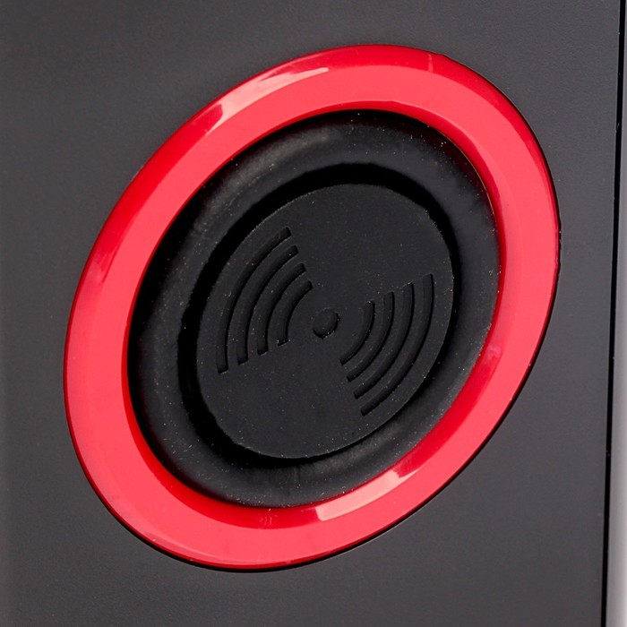 Компьютерные колонки 2.0 LuazON ES-02, Jack 3.5, USB, 0.9 м, черно-красные Компьютерные колонки 2.0 LuazON ES-02, Jack 3.5, USB, 0.9 м, черно-красные