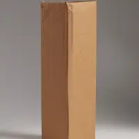 Ваза стекло настольная "Николетт" 24,5х6,5 см, прозрачный