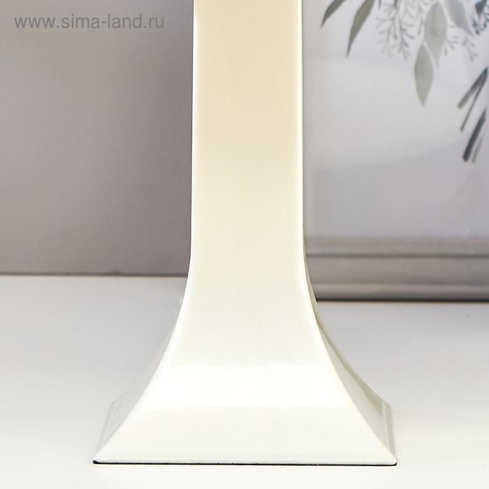 Лампа настольная 62104 1хЕ27 15Вт светло-бежевый d=22 см, h=34,5 см RISALUX