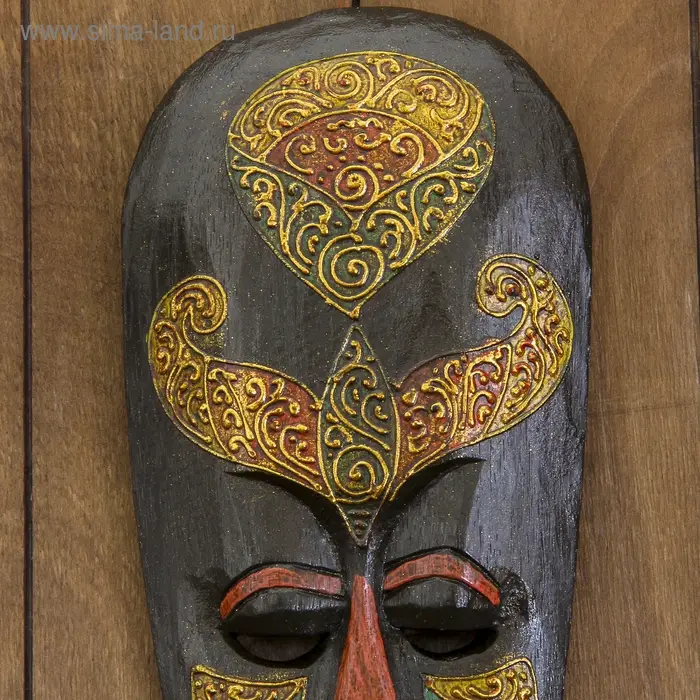 Маска Маска "Чудо" дерево 3х12х30 см