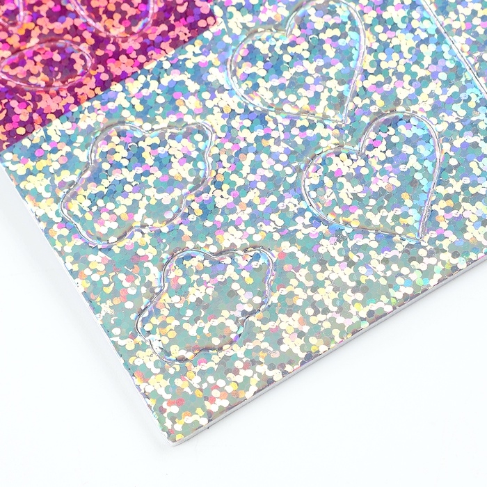 Аппликация форменными стикерами «Совушка», набор для творчества, стикерная мозаика Аппликация форменными стикерами «Совушка», набор для творчества, стикерная мозаика