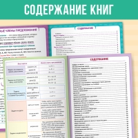 Набор «Сборники шпаргалок для начальной школы», 4 книги, 7+