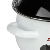 VETTA Хвостатые друзья Кастрюля эмалированная, 18см, 2,0л, индукция