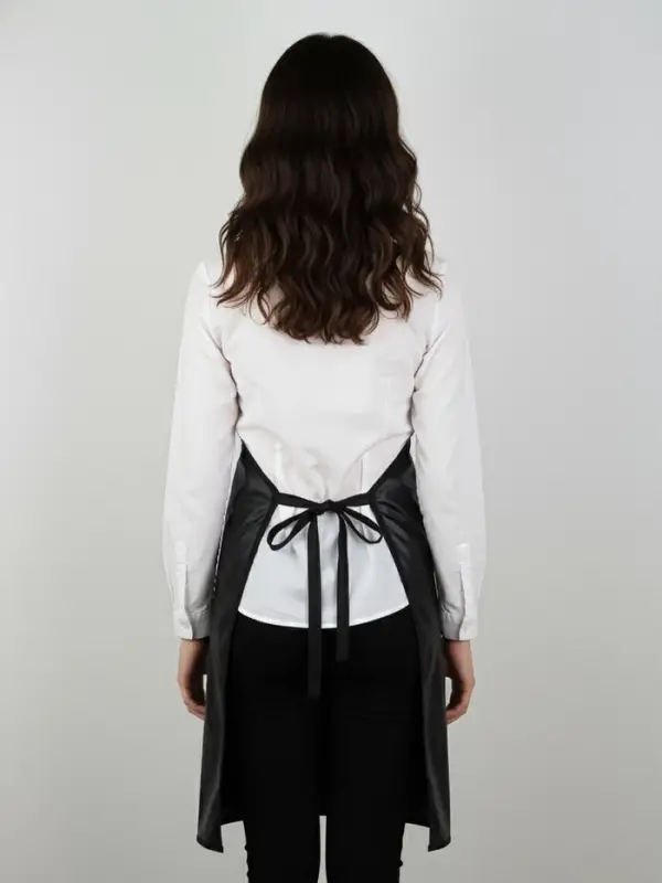 Фартук парикмахерский, одностронний, 3 кармана, чёрный Фартук парикмахерский, одностронний, 3 кармана, чёрный