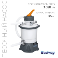 Фильтр-насос Bestway 58515, 220-240V, 3596 л/ч, для бассейна, песочный