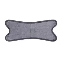 Насадка для швабры арт. 444-022 тм Vetta, 34х14 см, 22 гр., микрофибра, серая