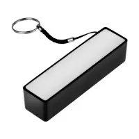Внешний аккумулятор PB-03, 2200 мАч, USB, 1 А, крепление кольцо, чёрный