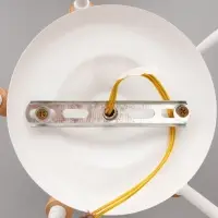 Люстра потолочная BayerLux &laquo;Нельсен&raquo;, 5хЕ27, 40 Вт, белый, 57&times;57&times;25 см