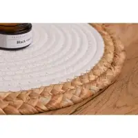 Салфетка сервировочная на стол Доляна &laquo;Мэг&raquo;, d=30 см, белая