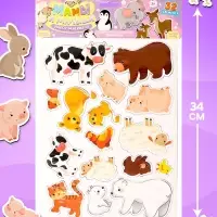 Магнитный игровой набор &laquo;Мамы и малыши&raquo;, 32 элемента