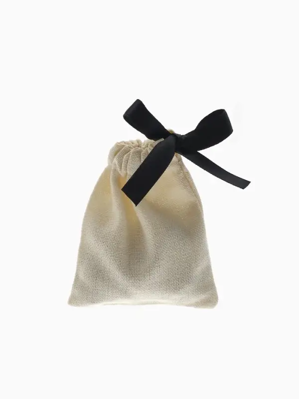 Мешочек подарочный «Нежность», 8.5×7 см, бежево-чёрный Мешочек подарочный «Нежность», 8.5×7 см, бежево-чёрный