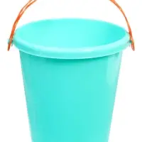 Набор для игры в песке (Ведро 1л, 4 формочки динозавры, грабельки и лопатка)