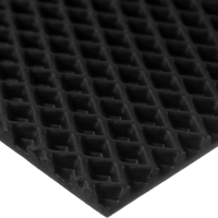 Коврик входной универсальный ромб 680х480мм черный