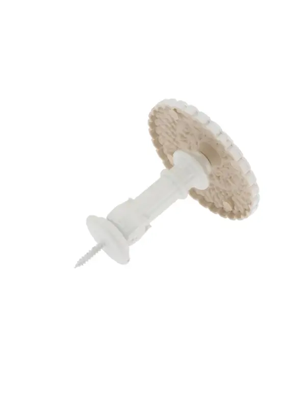 Крючок для штор CAPPIO KS030, d=95 мм, цвет белый, 2 шт Крючок для штор CAPPIO KS030, d=95 мм, цвет белый, 2 шт