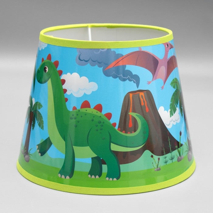 Абажур Абажур "Динозавры" Е14 разноцветный 20х20х15 см