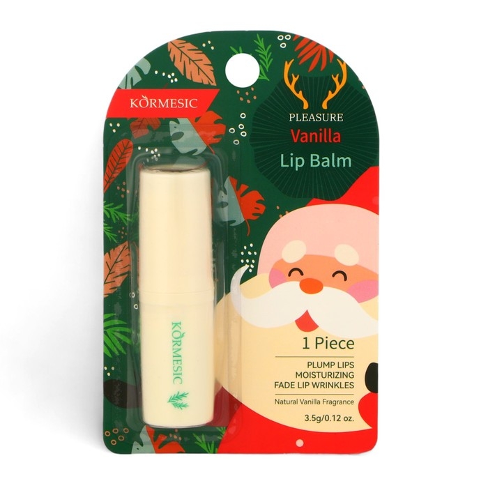 Новый год. Новогодний бальзам для губ с экстрактом ванили, 3,5 г Новый год. Новогодний бальзам для губ с экстрактом ванили, 3,5 г