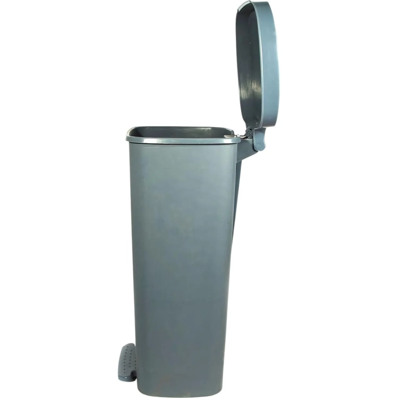 Упаковка д/сбора мед.отходов Бак с педалью кл. А серый 50 л, 2 штуки, СЗПИ