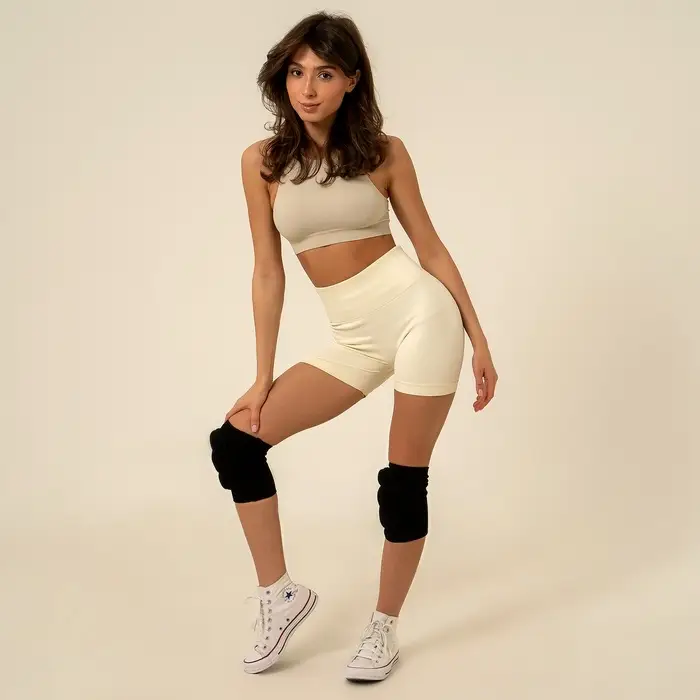 Наколенники универсальные ONLYTOP, чёрные